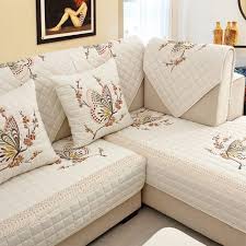 Butterfly Embroidered Sofa Cushion Couch Cover Four Seasons Sofa Towel Capa De Sofa Decoracao De Ambientes Forro De Sofa