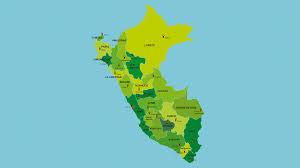 Planes de acción para la mejora de la calidad del aire. Mapa Politico De Peru