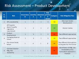 A risk assessment matrix is a tool that enables project teams plan for problems, manage risk, prioritize action, and communicate to others. Pharma Project Risk Management