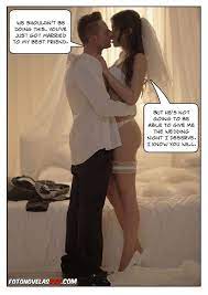 cheating wife - horny wedding night | porn comics