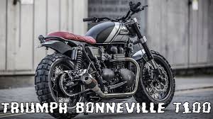 Triumph Bonneville T100 Custom Youtube