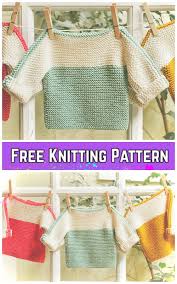 Easy baby sweater knitting pattern. Easy Garter Stitch French Macaroon Baby Sweater Free Knitting Pattern