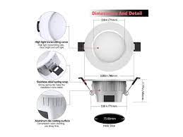 To install into a 4 in. Magiclight Smart Retrofit 3 Inch 5 Watts E26 Led Recessed Can Lights 5 In 1 Rgbcw Dimmable Multicolor Bluetooth Mesh App Control Smart Led Downlight Newegg Com