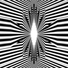 420 GIFs de Noir et Blanc ideas | optical illusions, illusions, cool gifs