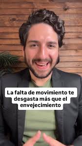 No moverte envejece más que cumplir años., Porque tu cuerpo está diseñado  para moverse. , Cuando pasas horas sentado, la circulación disminuye, los  tejidos se oxigenan menos y se acumulan más desechos ...