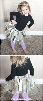 How To Make A No Sew Fabric Tutu Dress The Pinning Mama