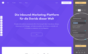 Idealer baukasten für die zusammenstellung einer playliste. Landing Page Builder