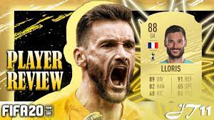 Fifa 20 uel rttf sbc gedson. Fifa 20 Lloris 88 Player Review Youtube
