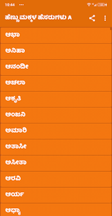 However, there are many more. Baby Names Kannada Baby Names Apps On Google Play