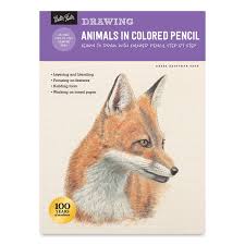 The shading & highlights used here bring a dynamic look to the finished animal drawing. Pencil And Colored Pencil Books Blick Art Materials