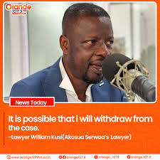 It is possible that i will withdraw from the case. -Lawyer William Kusi  (Akosua Serwaa's Lawyer) #kumasimusicleader #fyp