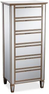 Pottery Barn Park Mirrored Tower Dresser On Shopstyle Com With Images Furniture For Small Spaces Furniture Mirrored Furniture