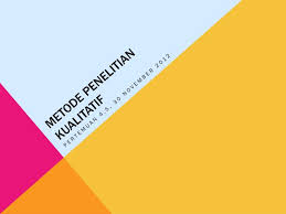 Penelitian untuk memahami fenomena apa yang dialami oleh subjek. Ppt Metode Penelitian Kualitatif Powerpoint Presentation Free Download Id 1867900