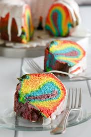 Rainbow Bundt Cake Recipe From Recipegirl Com Rainbow Bundt Cake Recipe Recipegirl In 2020 Bundt Cakes Recipes Mini Bundt Cakes Christmas Food Desserts