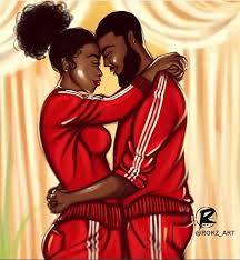 All the best cute couple cartoon drawings 40+ collected on this page. 58 Black Cartoon Couples Ideas Black Cartoon Black Couple Art Black Love Art