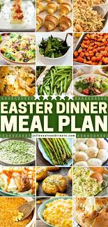 Easter dinner for four comes together easily in a little over an hour when you cook it on a pair of sheet trays. Easter Dinner Meal Plan In 2021 Easter Dinner Ideas Families Easter Dinner Dinner