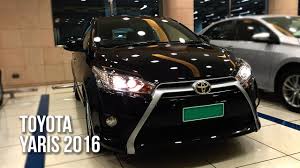 The yaris stands out in its class for its reliability, and even with the affordable price of the yaris l drivers can enjoy features like an optional automatic transmission, touchscreen stereo and bluetooth. All New Toyota Yaris Hatchback 2016 Youtube