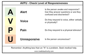 Image result for AVPU Scale