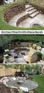 30 Grossartige Diy Ideen Um Aus Ein Paar Pflastersteinen Eine Schone Feuerstelle Gunstig Zu Bauen Cooletipps De Feuerstelle Garten Hintergarten Diy Hinterhof