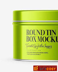 Metallic Round Tin Box Mockup 50400 Free Download Photoshop Vector Stock Image Via Zippyshare Torrent From All Source In The World