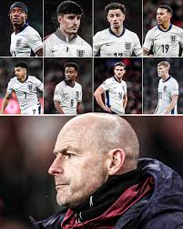 Lee Carsley has given senior England debuts to the following players: ⬛  Noni Madueke ⬛ Tino Livramento ⬛ Curtis Jones ⬛ Morgan Rogers ⬛ Morgan  Gibbs-White ⬛ Angel Gomes ⬛ Taylor Harwood-Bellis ⬛ Lewis Hall The future  🏴󠁧󠁢󠁥󠁮󠁧󠁿✨