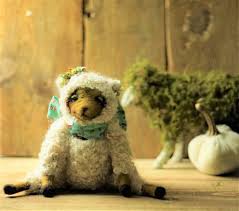 Moss The Fall Lamb Teddy Bear Dolls Softies
