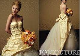 Coloured Wedding Dresses Gold Wedding Dress Colored Wedding Gowns Online Wedding Dress