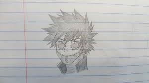 A Redo Of Dabi From Mha My Drawings Drawings Art
