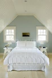 Painting Tip Dealing With Angled Walls And Sloped Ceilings Soothing Bedroom Colors Soothing Bedroom Bedroom Colors