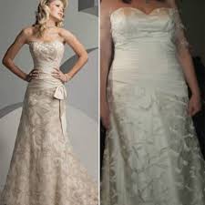 When buying a used gown, choose according to your largest measurement (bust, waist, hip). This Is Why You Shouldn T Buy A Cheap Knock Off Wedding Dress Online Metro News