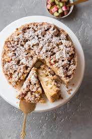 Glutenfreier Rhabarber Marzipan Streuselkuchen Vegan Rezept Lebensmittel Essen Rhabarberkuchen Mit Streusel Und Streuselkuchen