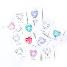 You Re A Gem Valentine Printable Valentine S Day Crafts For Kids Class Valentines Valentine I Valentines Art Valentine Coloring Valentine Coloring Pages