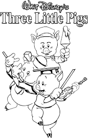 This brick house printable coloring page will remind your child of the 3 little pigs …. Walt Disney 3 Little Pigs Coloring Page Pig Coloring Page Pig Coloring Coloring Pages
