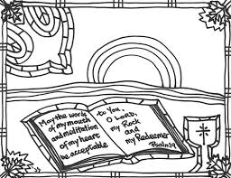 Coloring pages bible image inspirationsories free pictures for girls young adult verses. Psalm 19 Coloring Page Stushie Art