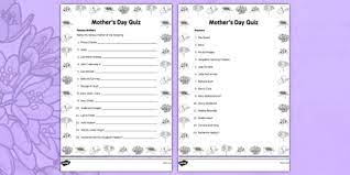 What is the official flower of mother's day? Elderly Care Mother S Day Quiz