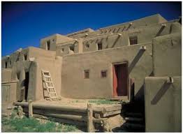 Pueblo Consists Of Two Large Four And Five Story Adobe Communal Homes Hopi Indians Pueblo Indians Native American Tribes