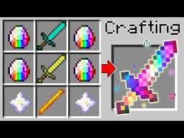 At the main menu, choose options…, then click on resource packs…, choose open resource pack folder. Minecraft How To Craft Super Rainbow God Sword Challenge Crafting Recipe Animation Youtube In 2021 Minecraft Crafts Crafting Recipes Minecraft Sword