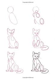 How To Draw A Cat Simple Cat Drawing Easy Drawings Animal Drawings