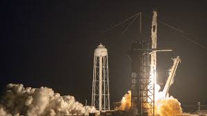 Boeing plans to launch the first crewed test flight of its starliner spacecraft, which will send nasa astronauts mike fincke, nicole mann, and barry. Spacex Launches Nasa Crew 2 To Orbit The Washington Post