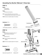 Motivator 2 Parts Bowflex