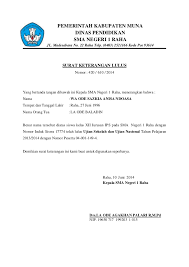 Contoh surat rekomendasi peminatan jurusan sma. Contoh Surat Keterangan Jurusan Sma Contoh Surat