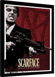 Maybe you would like to learn more about one of these? Scarface Blood Red Framed Poster Buy At Europosters