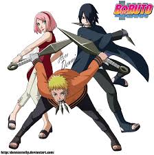 Naruto Next Generation Old Team 7 By Dennisstelly Team 7 Anime Naruto