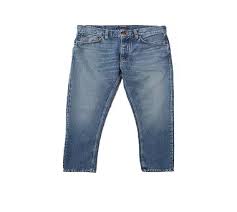 NUDIE JEANS Denim Jeans Straight Fit STEADY EDDIE blau