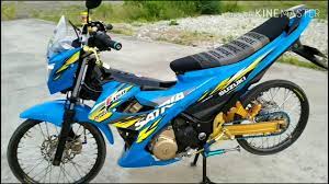 69 foto modifikasi satria fu warna biru terlengkap teka teki motor pengecatan body motor cukup 1 hari jadi satria fu. Modifikasi Satria Fu Biru Kembar Tak Seiras Youtube