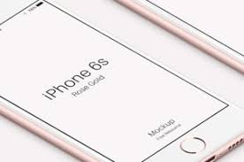 This Is The New Rose Gold Psd Iphone 6s Mockup From Our Iphone Mockup Series We Included The Iphone 6s Front