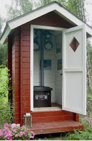 Toilettenhaus geräteschuppen mit spitzdach aus imprägnierten kiefernholz. Biolan Gartentoilette Maxi 200eco