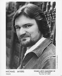 Portrait of opera tenor Michael Myers. von Michael Myers; Erika Davidson  (Photographer); Columbia Artists Management Inc.:  Manuskript&nbsp;/&nbsp;Papierantiquität