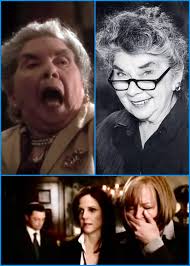 Hazelton High School Students in a Drama Play at the Old Town Theatre  1950's ~ Jack Spooner, Elsie Gildner, John Evans, Geraldine Martin, Toby  Marshall, Sylvia Moore. Geraldine was also in a