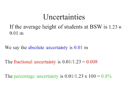 Watch the video explanation about uncertainty & measurements online, article, story, explanation, suggestion, youtube. 1 2 Uncertainties And Errors Ppt Video Online Download